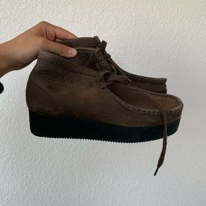 Clark Original Wallabees Platform